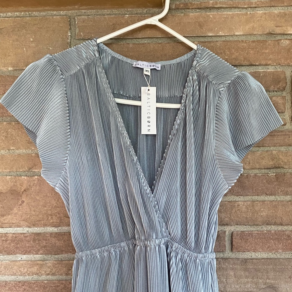 Baltic Born Athena Pleated Maxi Dress | NWT